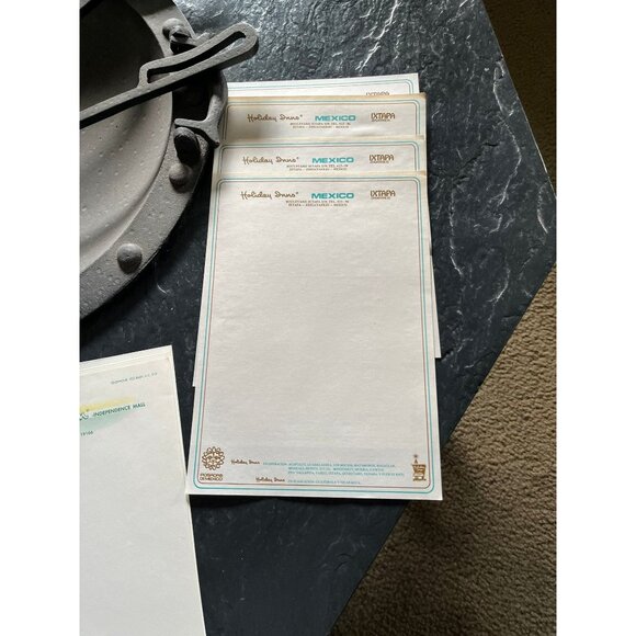 Vintage Lot Of Holiday Inn Stationery Ixtapa Mexico Philadelphia Knoxville - Picture 8 of 8